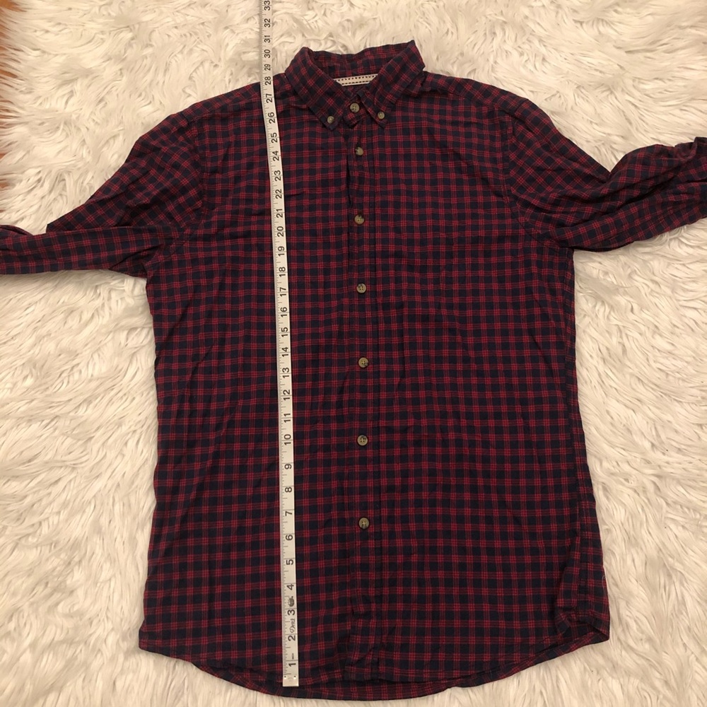🩵100% Cotton Slimfit Flannel Shirt - Picture 6 of 10